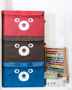 Simpleselect.pk® Fabric MiniBear Storage Box