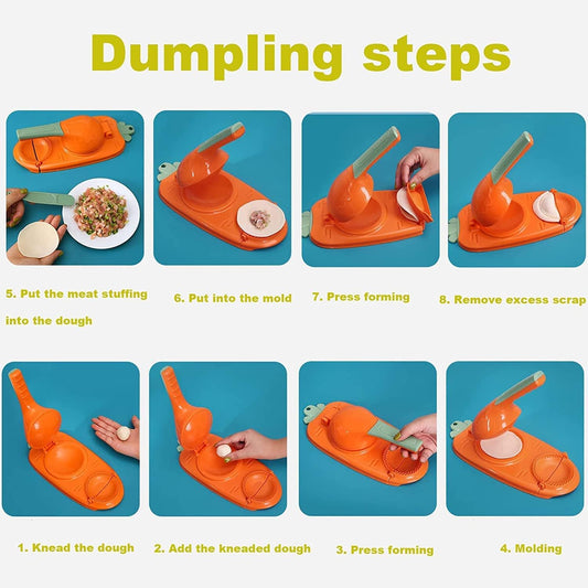 2-in-1 Samosa Maker machine,New Dumpling Maker Machine For Home, Rrestaurant Kitchen Gadgets