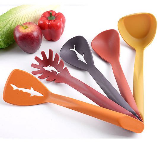Silicone Cooking Spoon & Spatula Set โ Heat Resistant Non-Stick Kitchen Utensils ๐ณ๐ฅ