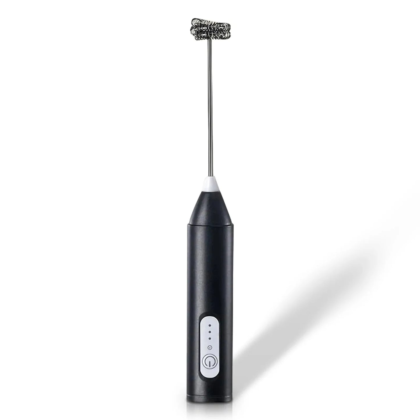 Cordless Electric Milk Frother, USB Mini Blender 3 Speeds Handheld Milk Foamer for Coffee, Cappuccino Foam Maker Whisk