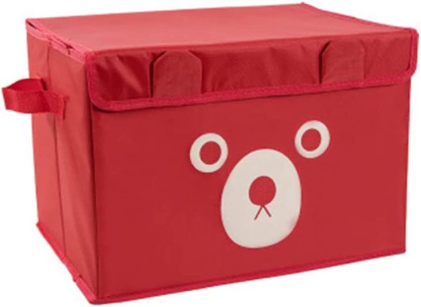 Simpleselect.pk® Fabric MiniBear Storage Box
