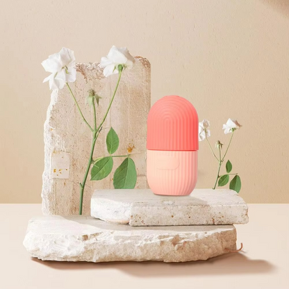 SimpleSelect.pk® Silicone Ice Facial Roller Face Lifting Contouring Tools Ice Cube Cooling Facial Edema Eye Body Massager Beauty Skin Care Tools - Simple Select