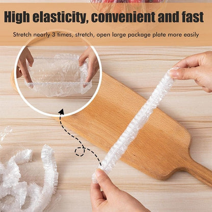 Simpleselect.pk® 100Pcs Disposable Food Cover Elastic Plastic Covers for Dishe Wrap Clings Film Dish Plate Fresh Keeping Bag Kitchen Supplie