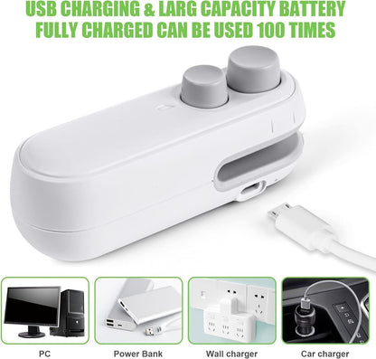 Simpleselect.pk® Mini Sealing Machine, Mini Portable Sealer, Food bag Heat Sealing Device - Simple Select