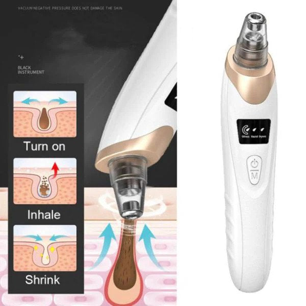Electric Blackhead Remover Vacuum Cleaner Black Spots Removal Facial Deep Cleansing Pore Cleaner Machine Face Skin Care Tools