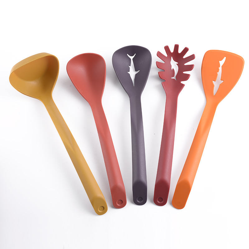 Silicone Cooking Spoon & Spatula Set – Heat Resistant Non-Stick Kitchen Utensils 🍳🥄
