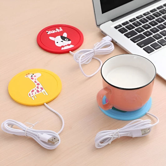 Silicone Cartoon USB Operate Cup/Tea Warmer - Simple Select