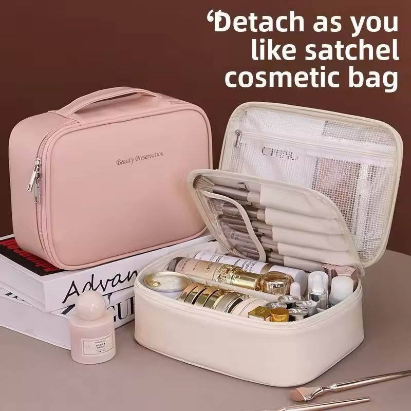 Waterproof & Travel-Friendly Makeup Bag 👜✨