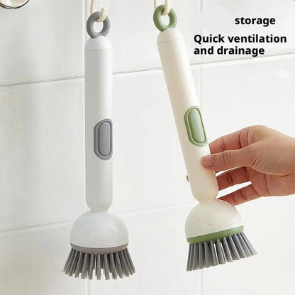 Adjustable Cleaning Brush with Liquid Dispenser 🧽✨ - Simple Select