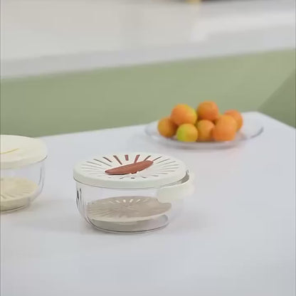 Simpleselect.pk® Kitchen Colander Storage Basket Multifunctional Fruit Vegetable Washing Bowl with Strainer Lid And Handle Fruit Storage Containe